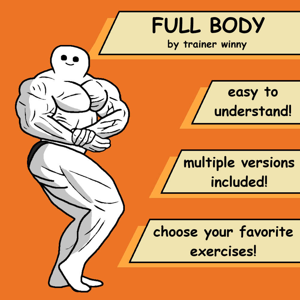 FULL BODY Training Plan Bodybuilding Simplified