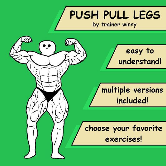 PUSH PULL LEGS Training Plan